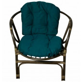 Кресло RJG-Bolima (Ротанг №6, ткань JPN DRILL 034)