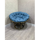 Кресло Papasan (Ротанг №6, ткань Matador 020)
