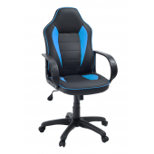 Кресло офисное Старк (Голубой/Черный)