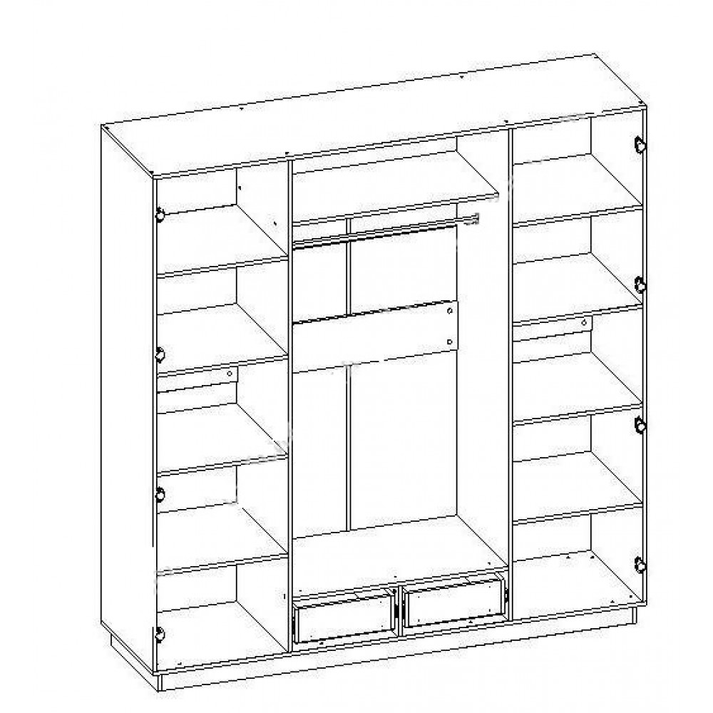 Шкаф милос 11 02